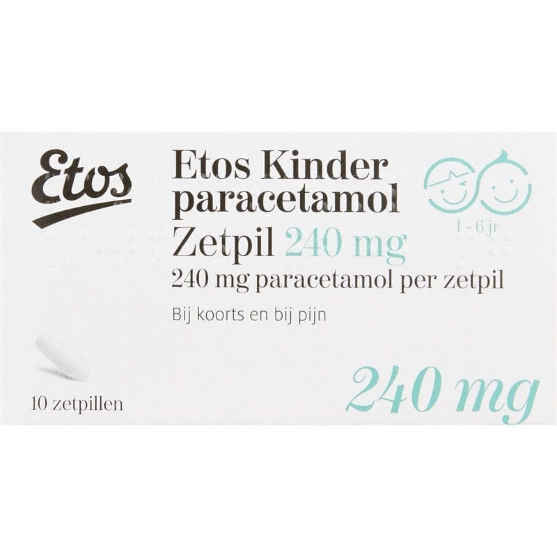 kinder paracetamol zetpil 240mg • NachtLeeuw